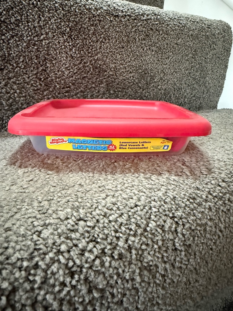 Brand New Set Of 42 Magnetic Letters